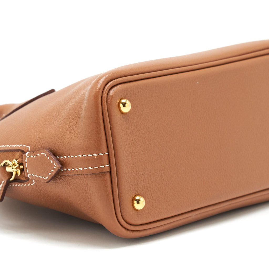HERMES MINI BOLIDE EVERCOLOR GOLD GHW