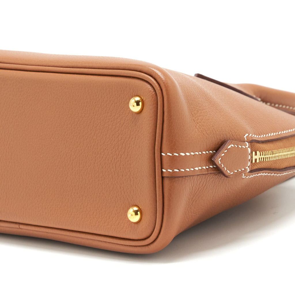 HERMES MINI BOLIDE EVERCOLOR GOLD GHW