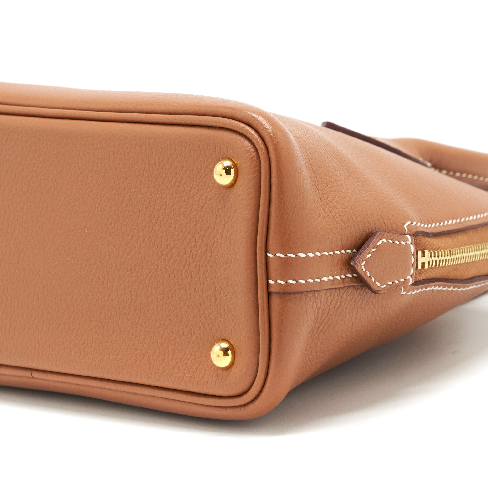 HERMES MINI BOLIDE EVERCOLOR GOLD GHW