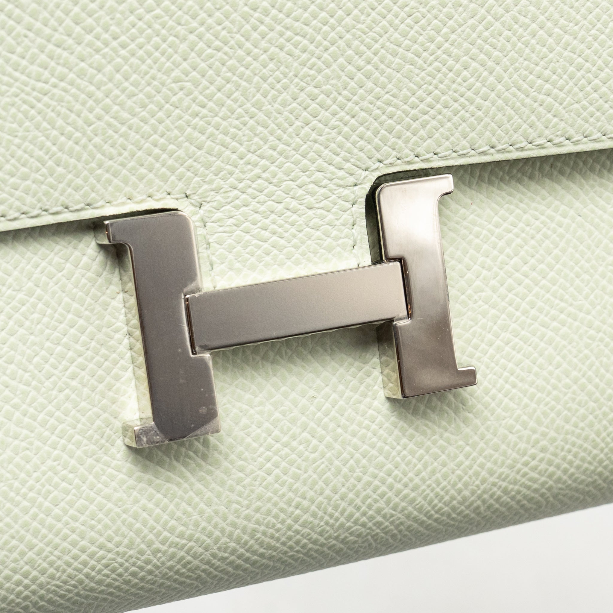 HERMES CLASSIC CONSTANCE TO GO EPSOM VERT FIZZ SHW