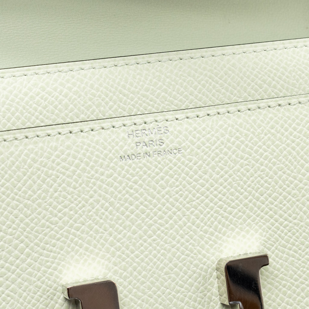 HERMES CLASSIC CONSTANCE TO GO EPSOM VERT FIZZ SHW