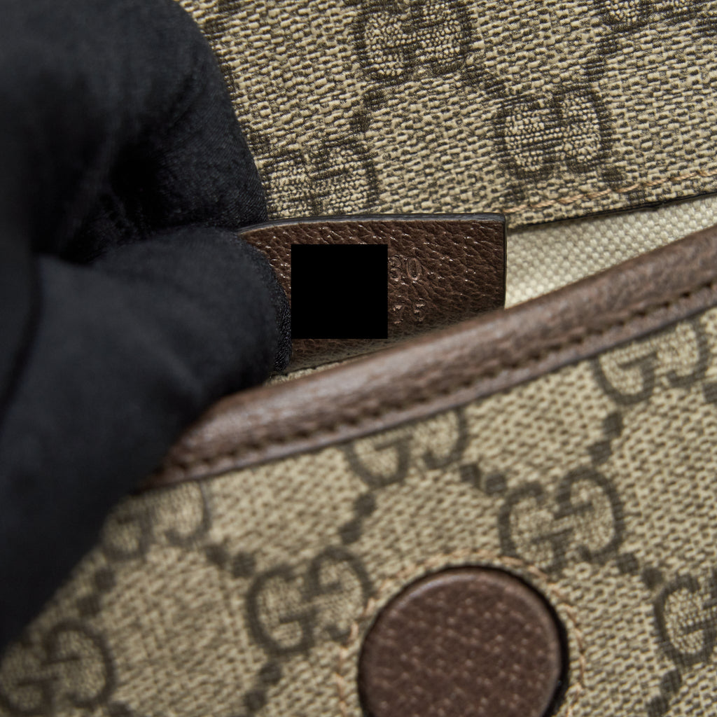 GUCCI GG SUPREME BELT BAG CANVAS