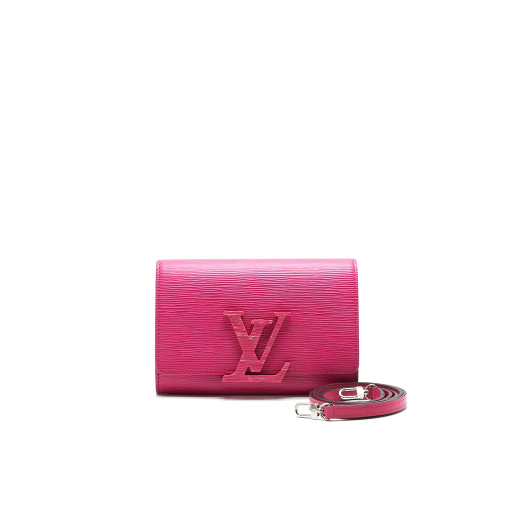 LOUIS VUITTON EPI LEATHER LOUISE BAG PINK