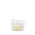 Hermes Mini Constance Chèvre Mysore Mushroom/Biscuit GHW (New Version)