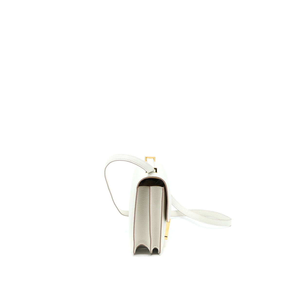 Hermes Mini Constance Chèvre Mysore Mushroom/Biscuit GHW (New Version)