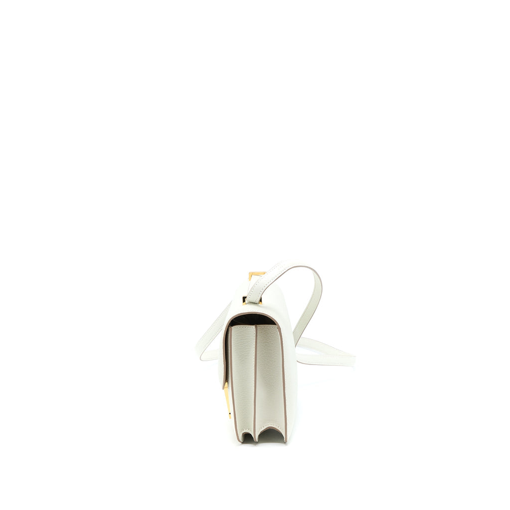 Hermes Mini Constance Chèvre Mysore Mushroom/Biscuit GHW (New Version)