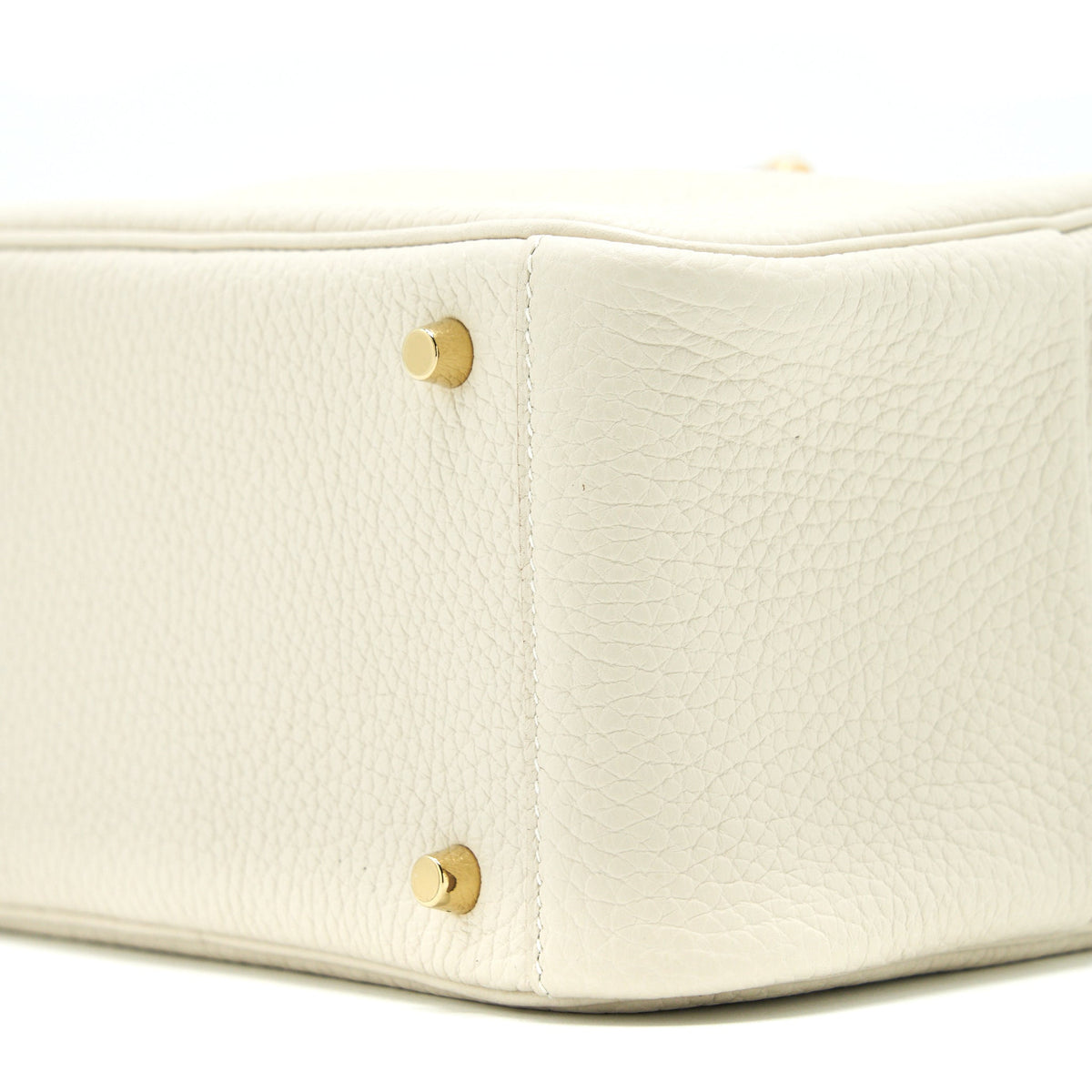 Hermes Mini Lindy Craie GHW