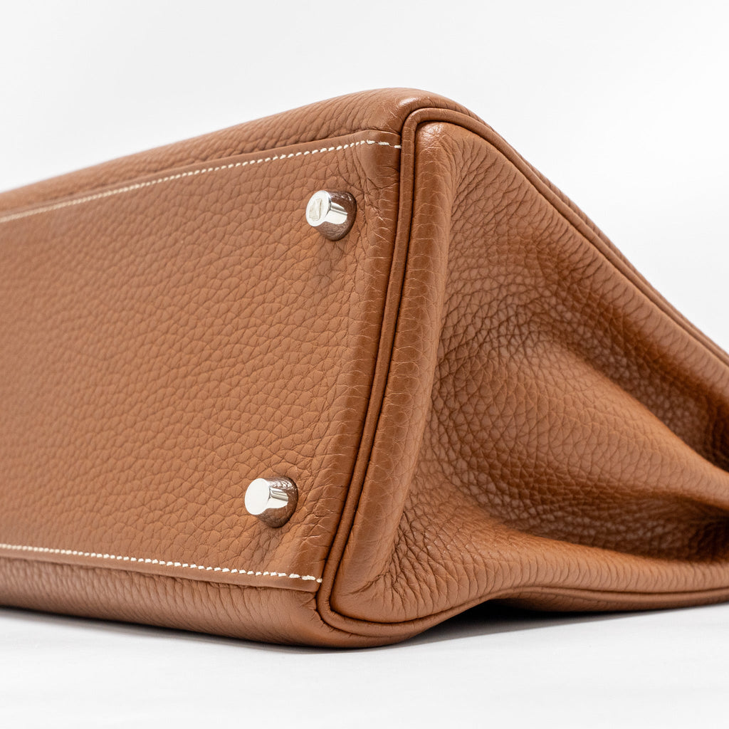 HERMES KELLY 28 CLEMENCE GOLD SHW