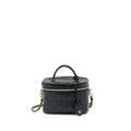 LOUIS VUITTON VANITY PM MONOGRAM LAMBSKIN BLACK GHW