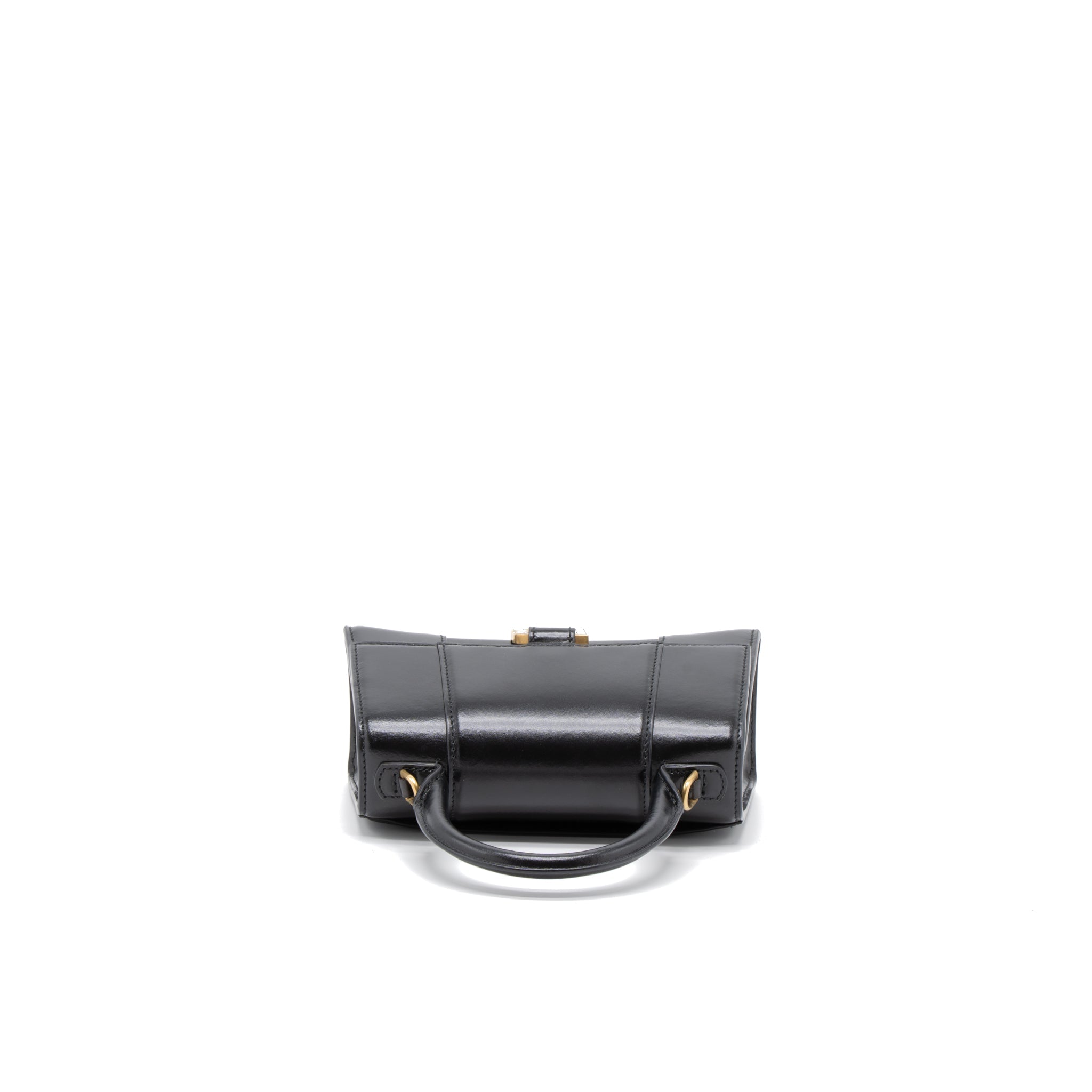 BALENCIAGA HOURGLASS XS CALFSKIN BLACK GHW