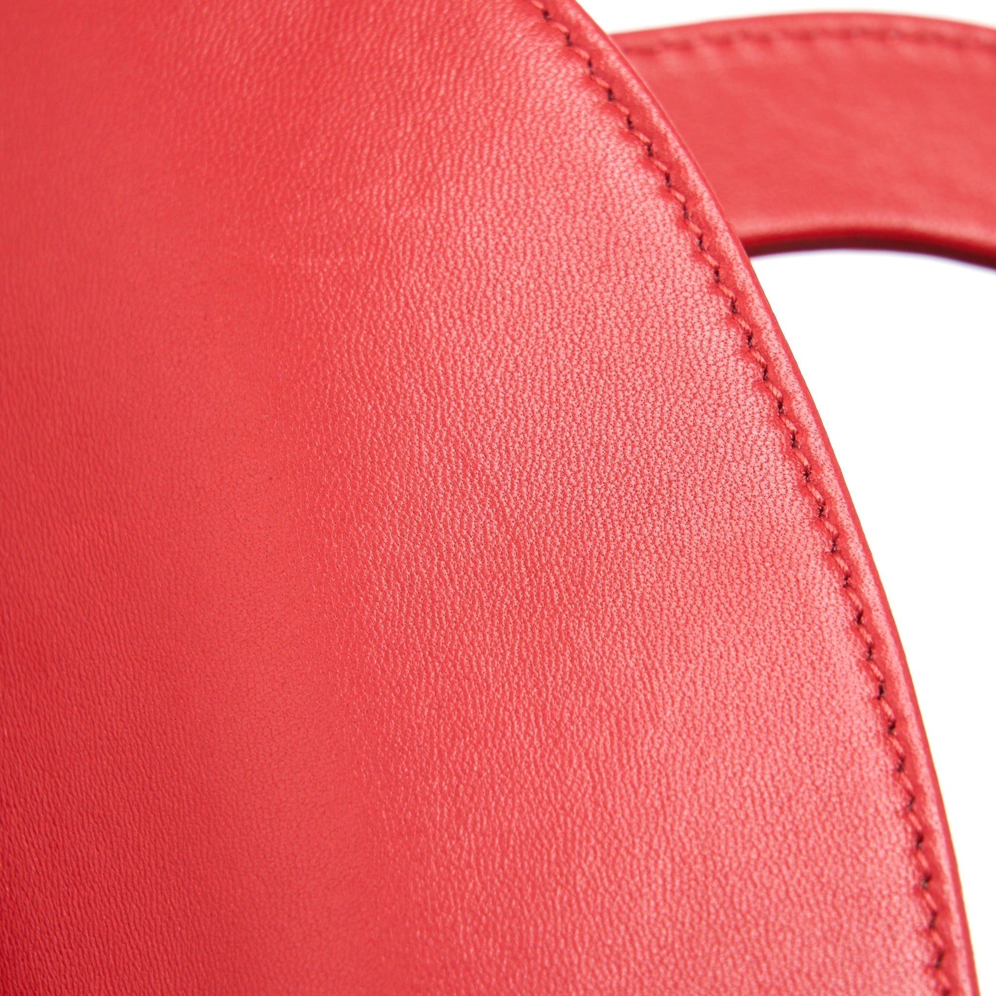 DIOR SMALL LADY DIOR BAG IN RED GHW