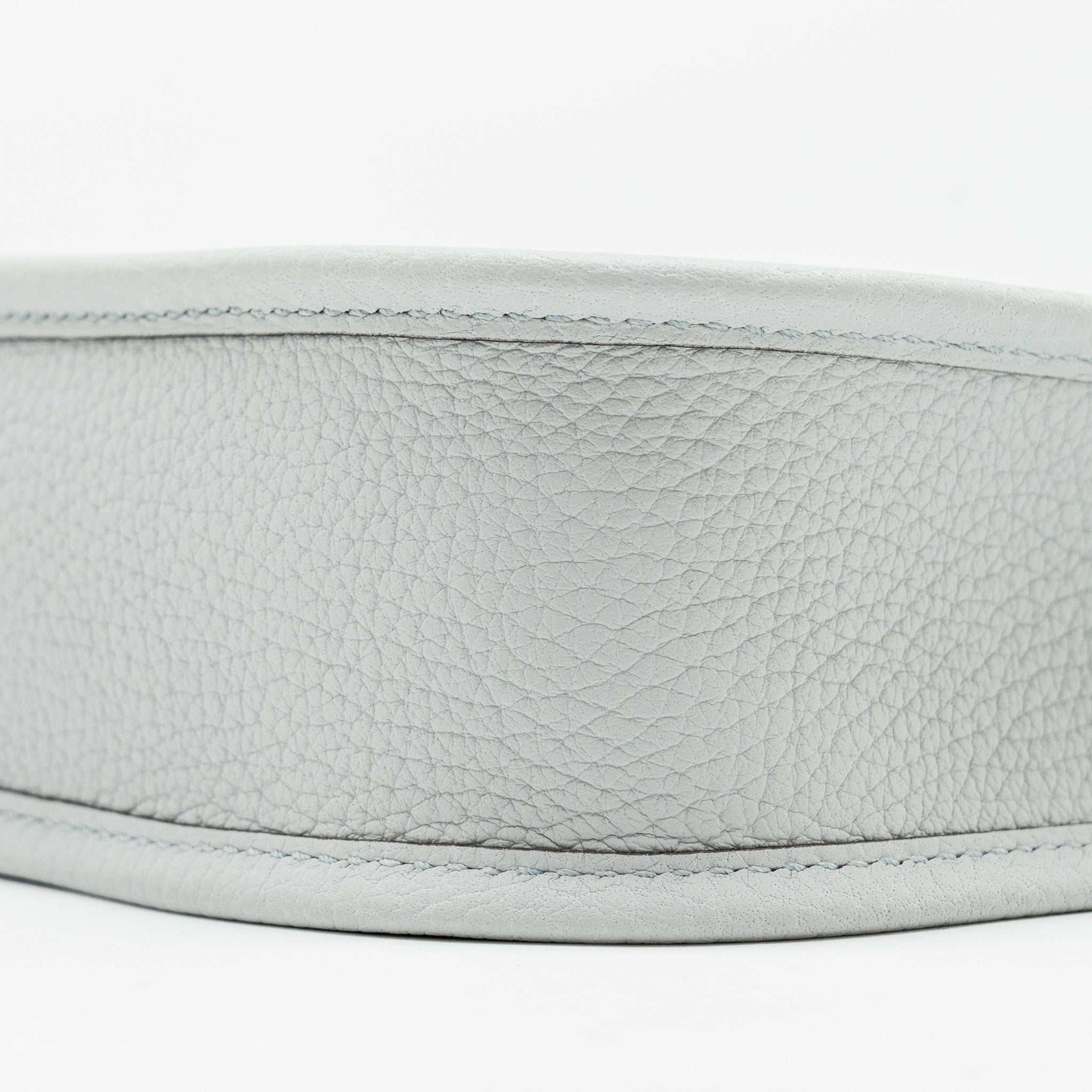 HERMES MINI EVELYNE CLEMENCE BLEU PALE/GRIS ETAIN GHW
