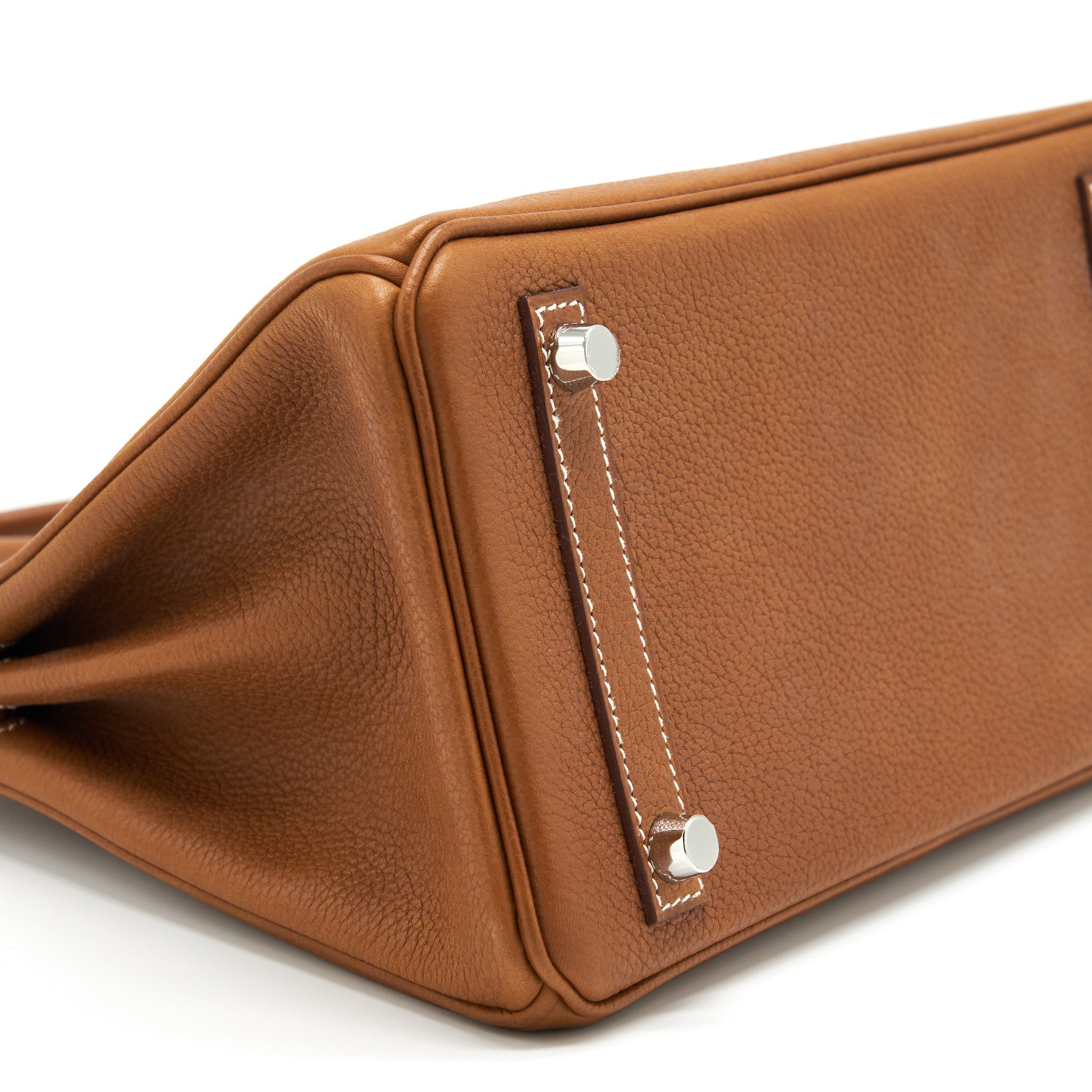 HERMES BIRKIN 25 BARENIA FAUBOURG 34 FAUVE SHW