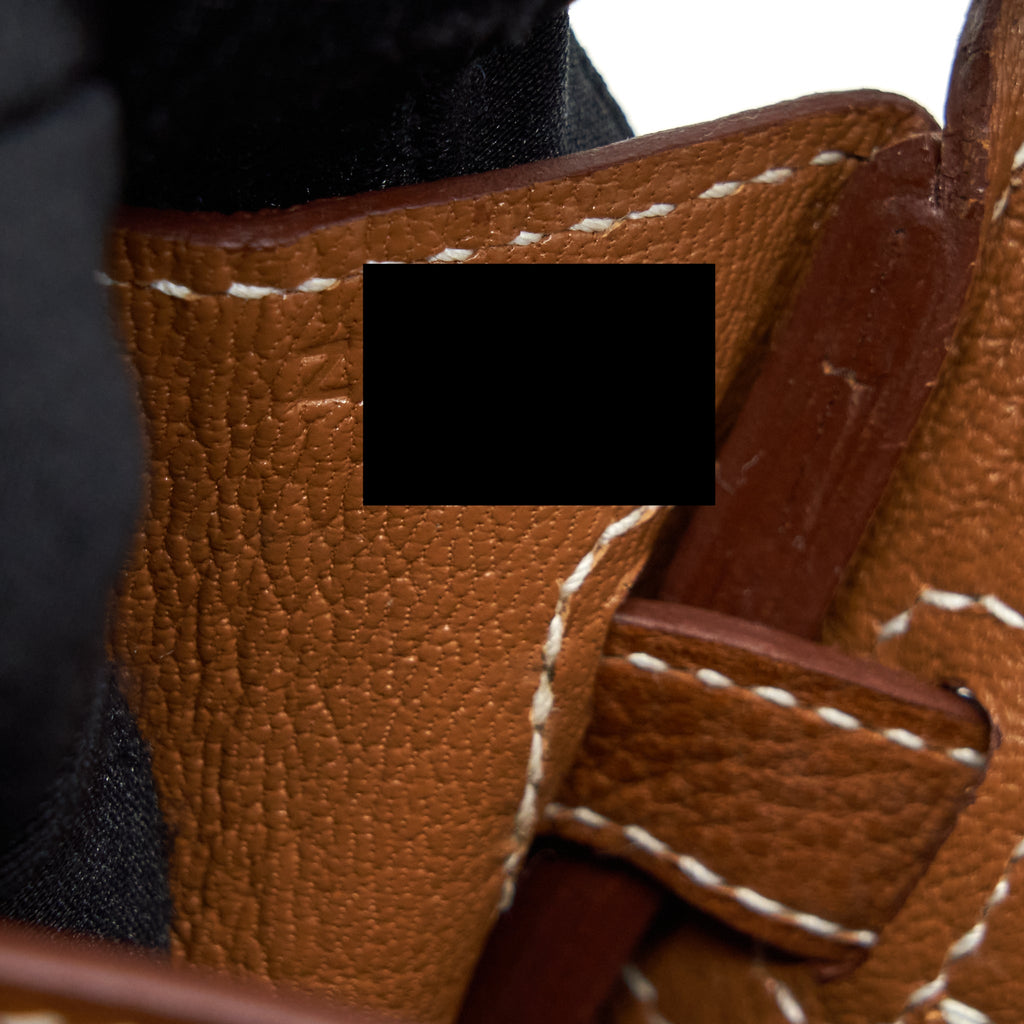 HERMES BIRKIN 25 BARENIA FAUBOURG 34 FAUVE SHW