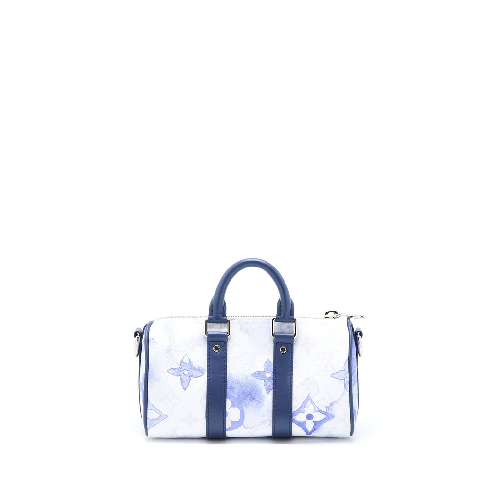 LOUIS VUITTON KEEPALL XS MONOGRAM WATERCOLOUR BLUE CANVAS SHW
