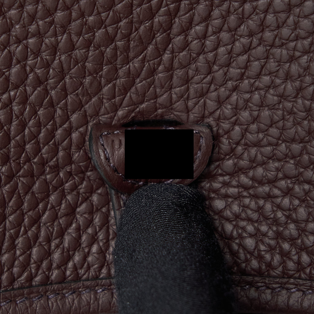 Hermes Mini Evelyne Clemence Rouge Sellier, With Multicolour Strap GHW