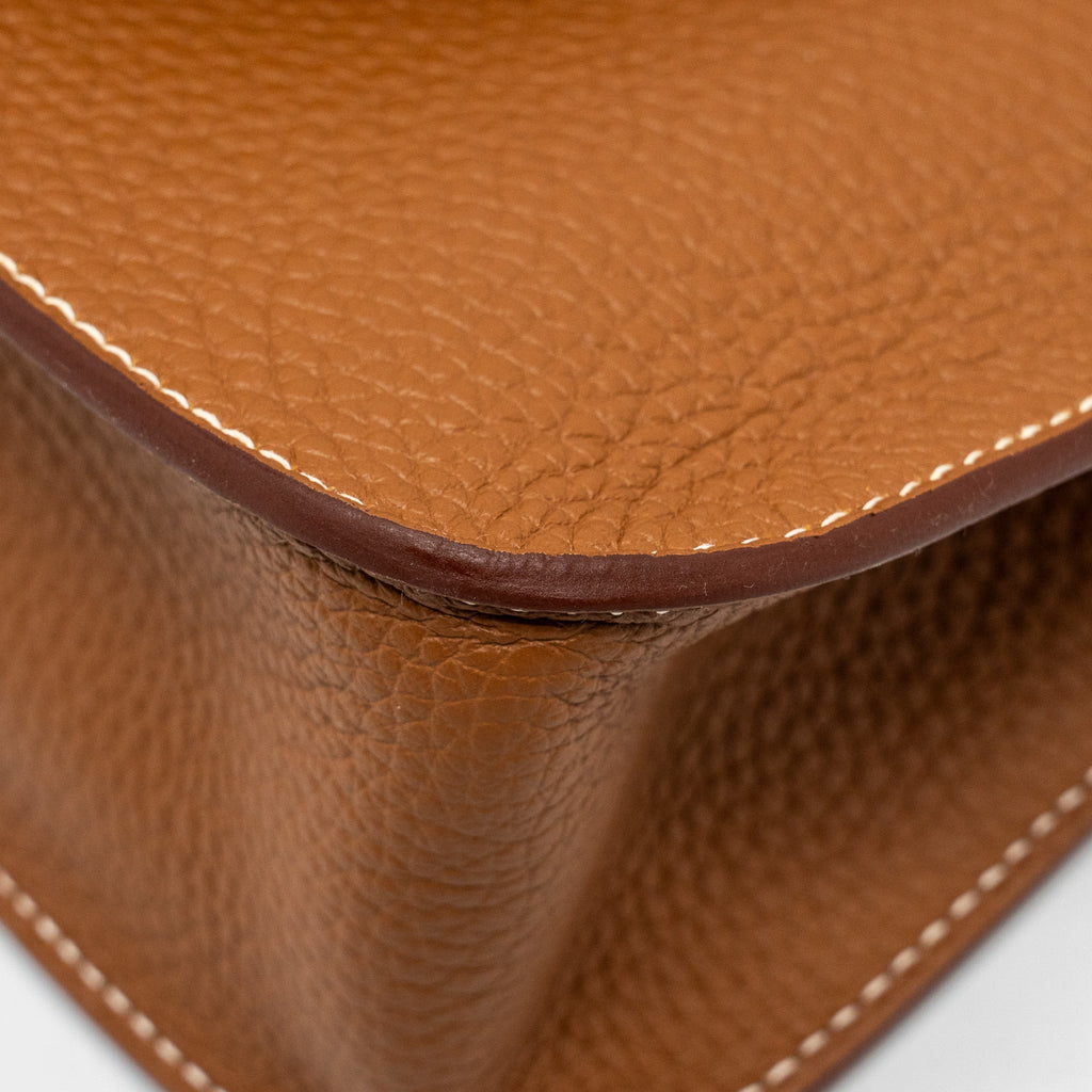 HERMES HALZAN 25 CLEMENCE GOLD GHW