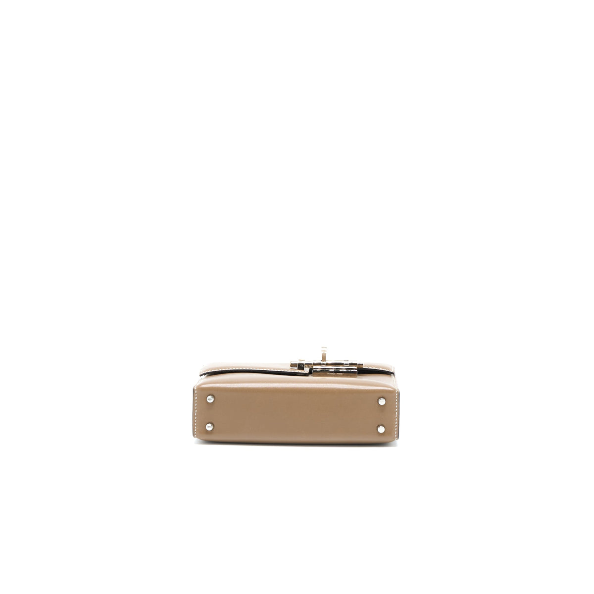 Hermes Mini Verrou Bag tadelakt Etoupe SHW