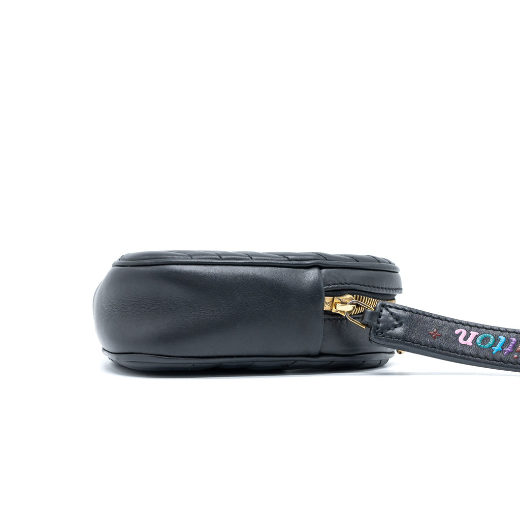 LOUIS VUITTON COEUR NEW WAVE HEART BAG CALFSKIN BLACK GHW