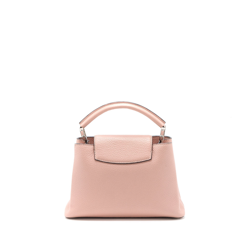LOUIS VUITTON CAPUCINES BB TAURILLON PINK SHW