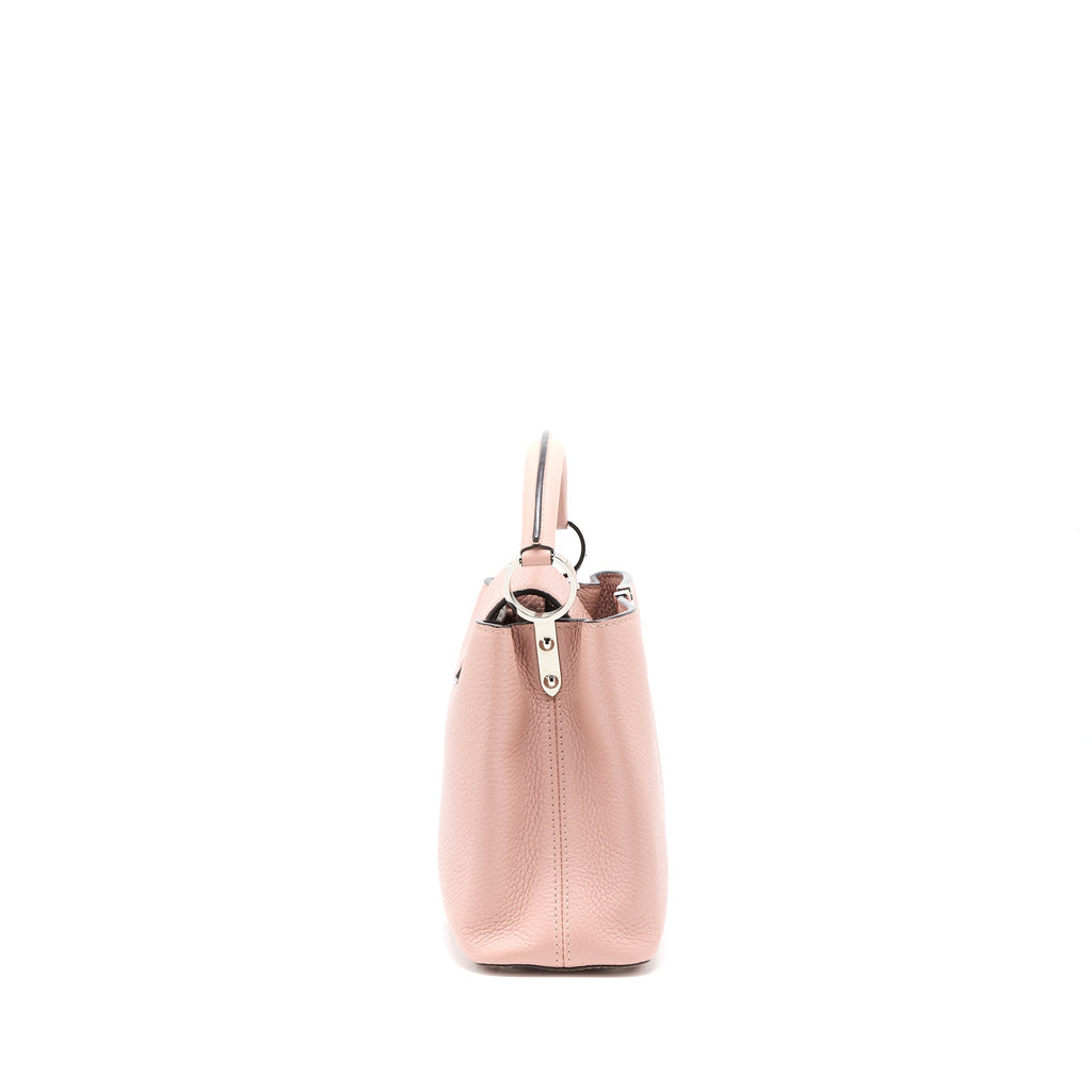 LOUIS VUITTON CAPUCINES BB TAURILLON PINK SHW