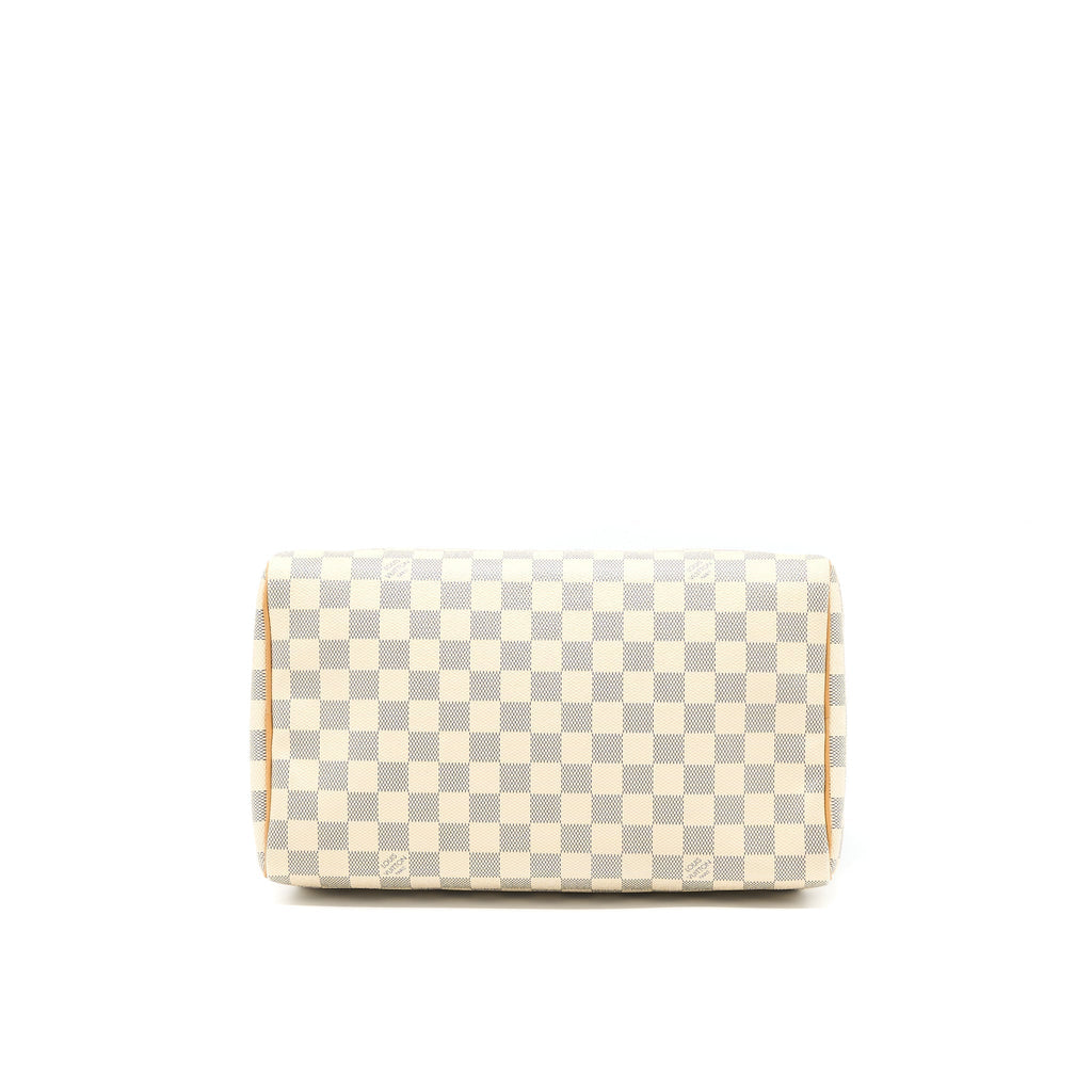 LOUIS VUITTON SPEEDY 30 DAMIER AZUR CANVAS GHW