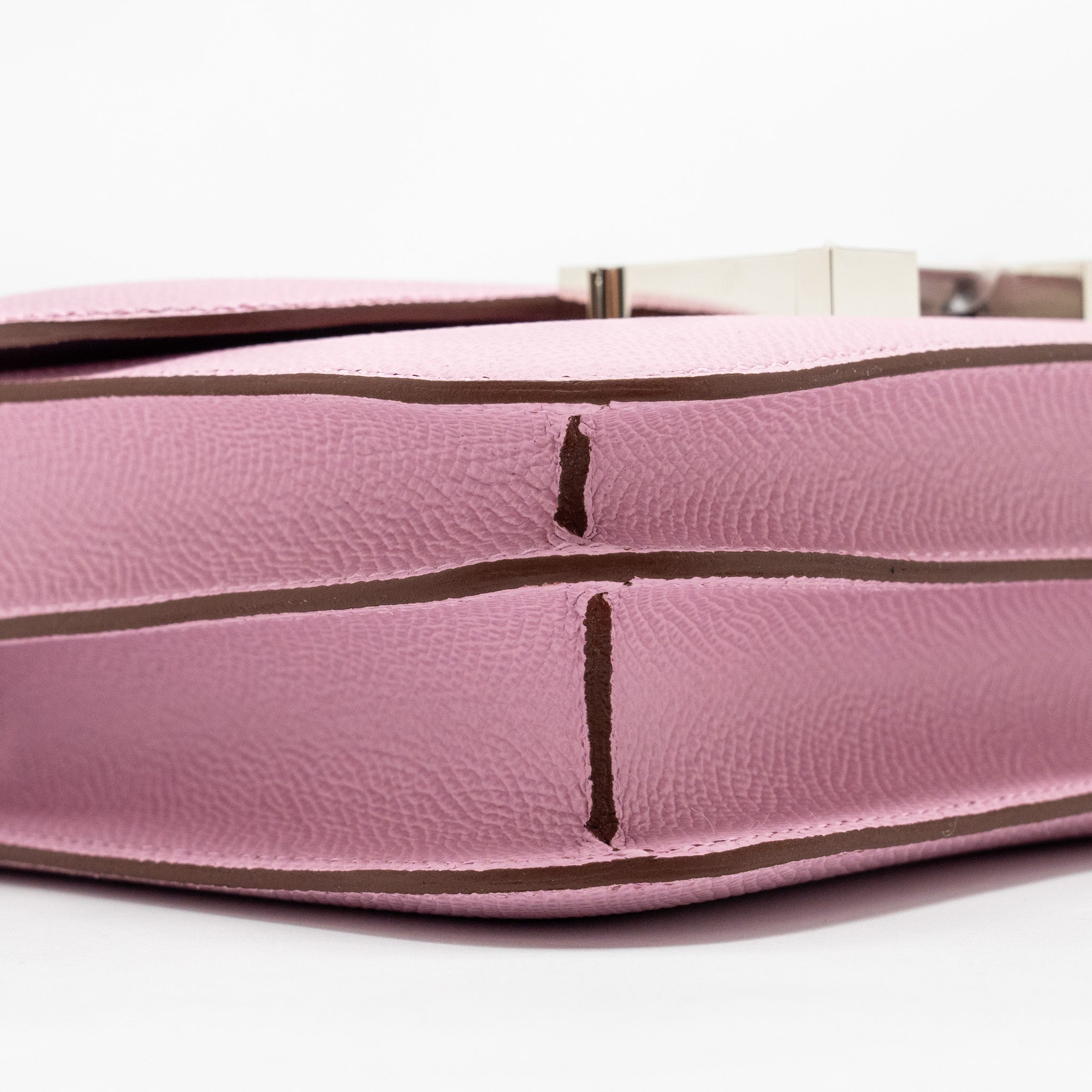 HERMES MINI CONSTANCE EPSOM X9 MAUVE SYLVESTRE SHW