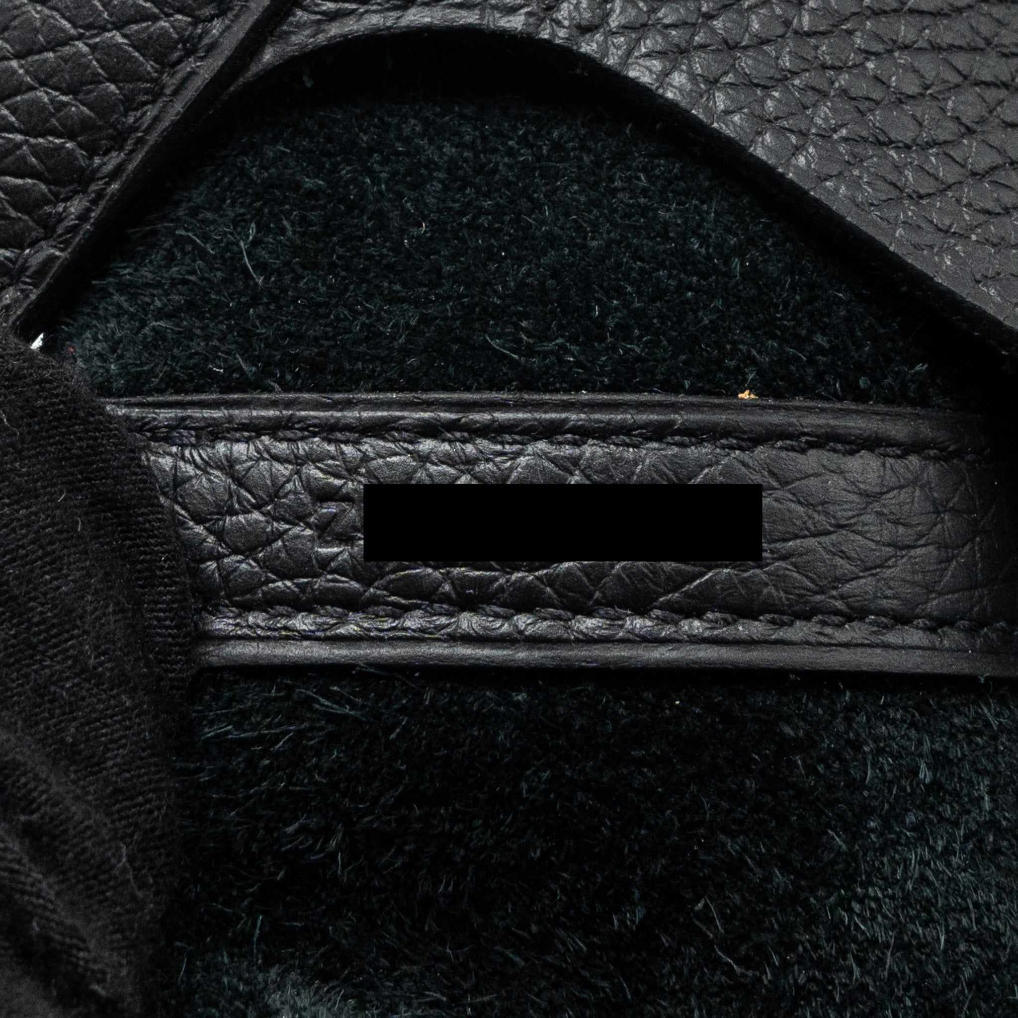 HERMES PICOTIN 18 LOCK BAG CLEMENCE SO BLACK WITH BLACK HARDWARE