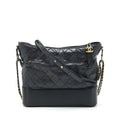 CHANEL GABRIELLE HOBO BAG XL BLACK WITH GOLD/SLIVER HARDWARE
