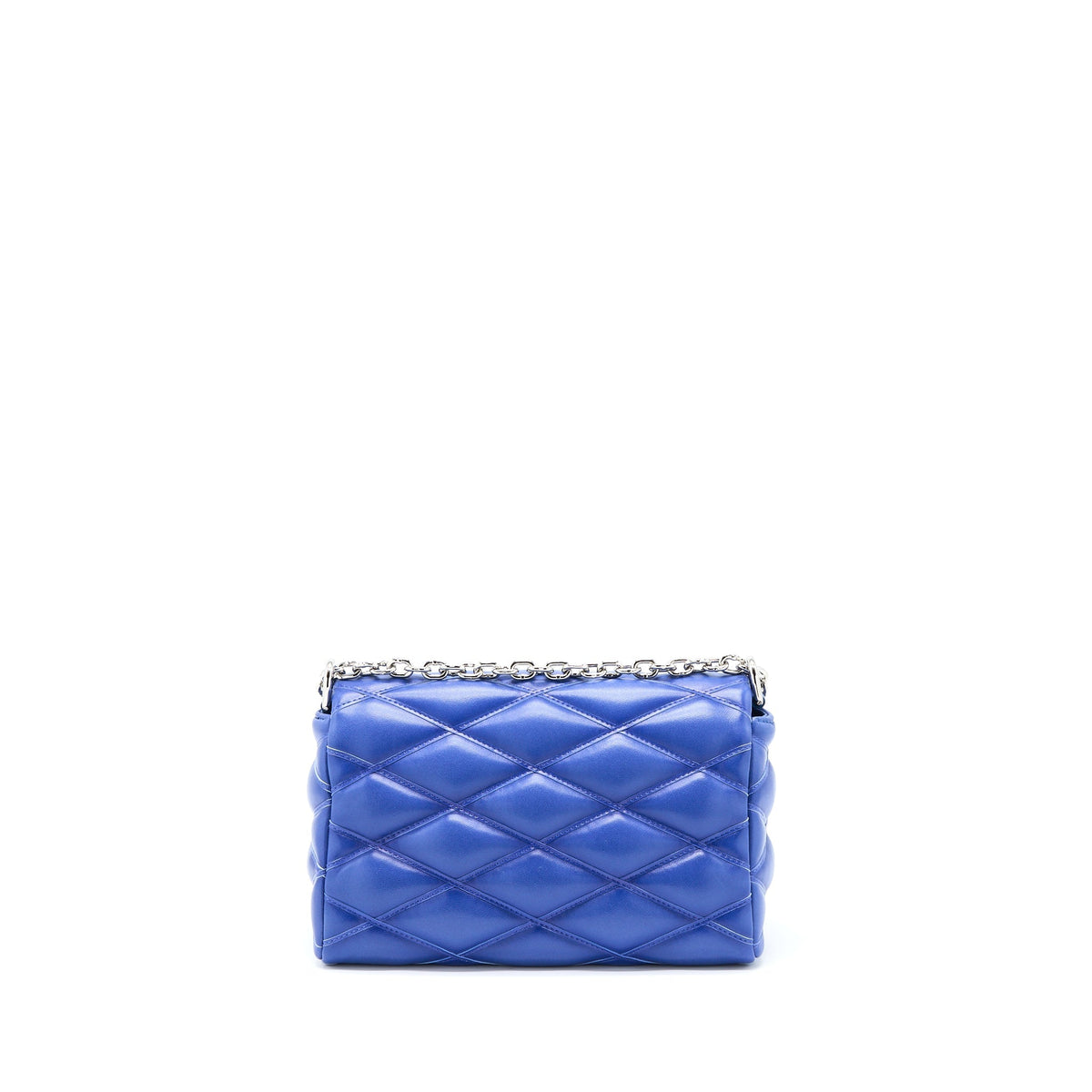 LOUIS VUITTON GO-14 MALLETAGE PM LAMBSKIN BLUE SHW