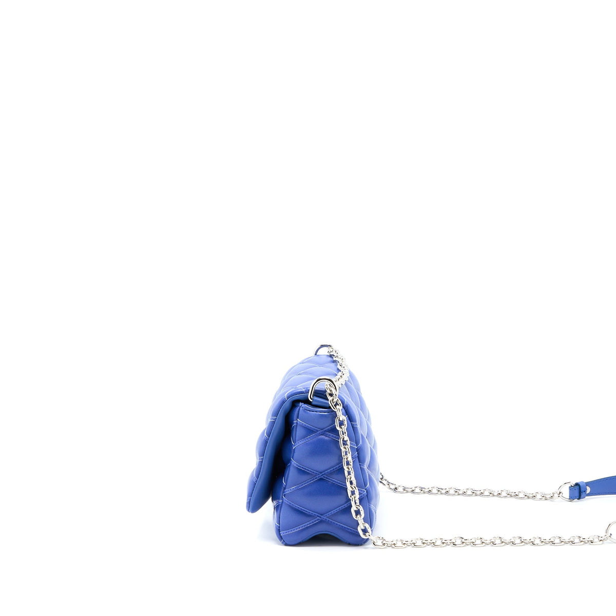 LOUIS VUITTON GO-14 MALLETAGE PM LAMBSKIN BLUE SHW