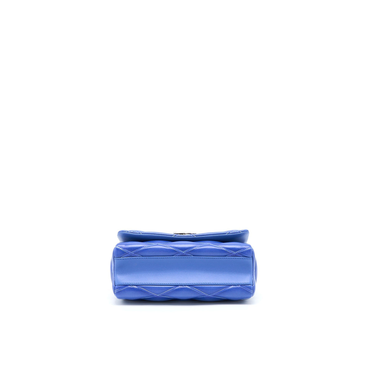 LOUIS VUITTON GO-14 MALLETAGE PM LAMBSKIN BLUE SHW