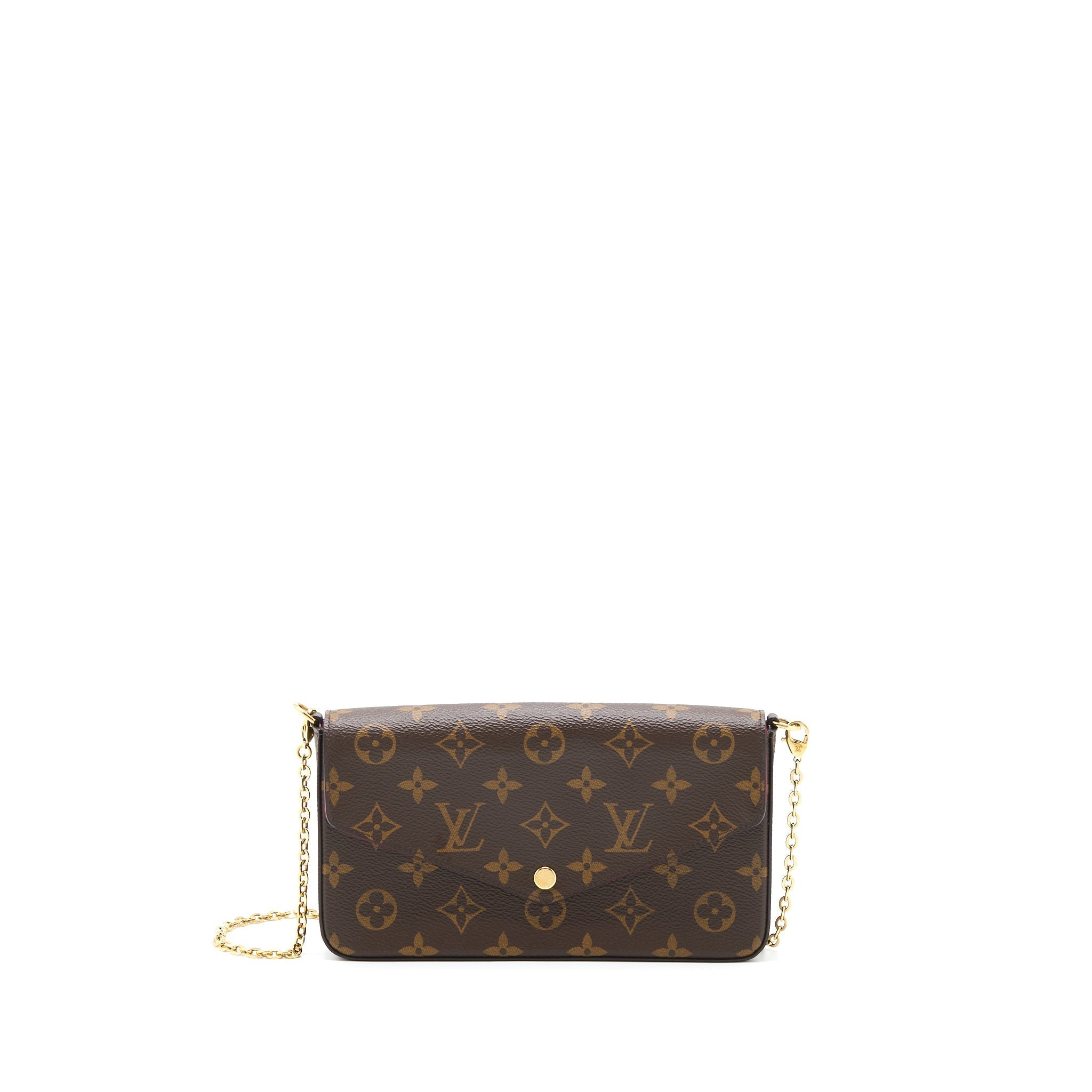 LOUIS VUITTON FELICIE POCHETTE MONOGRAM CANVAS GHW