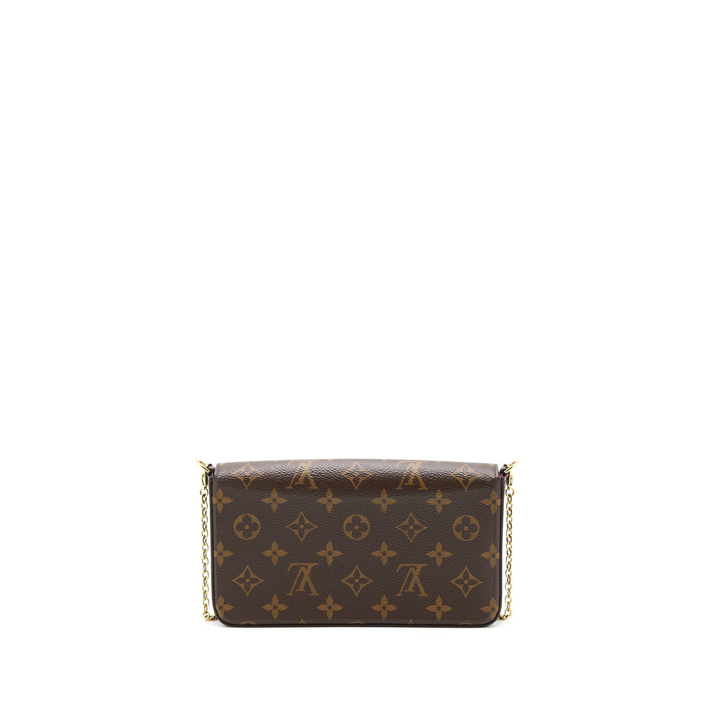 LOUIS VUITTON FELICIE POCHETTE MONOGRAM CANVAS GHW