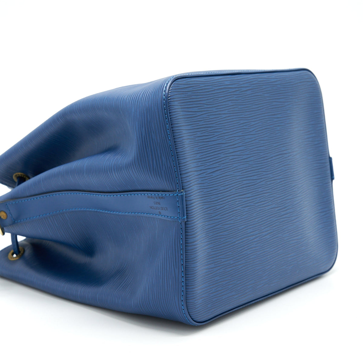 LOUIS VUITTON VINTAGE PETITE NOE EPI BLUE GHW
