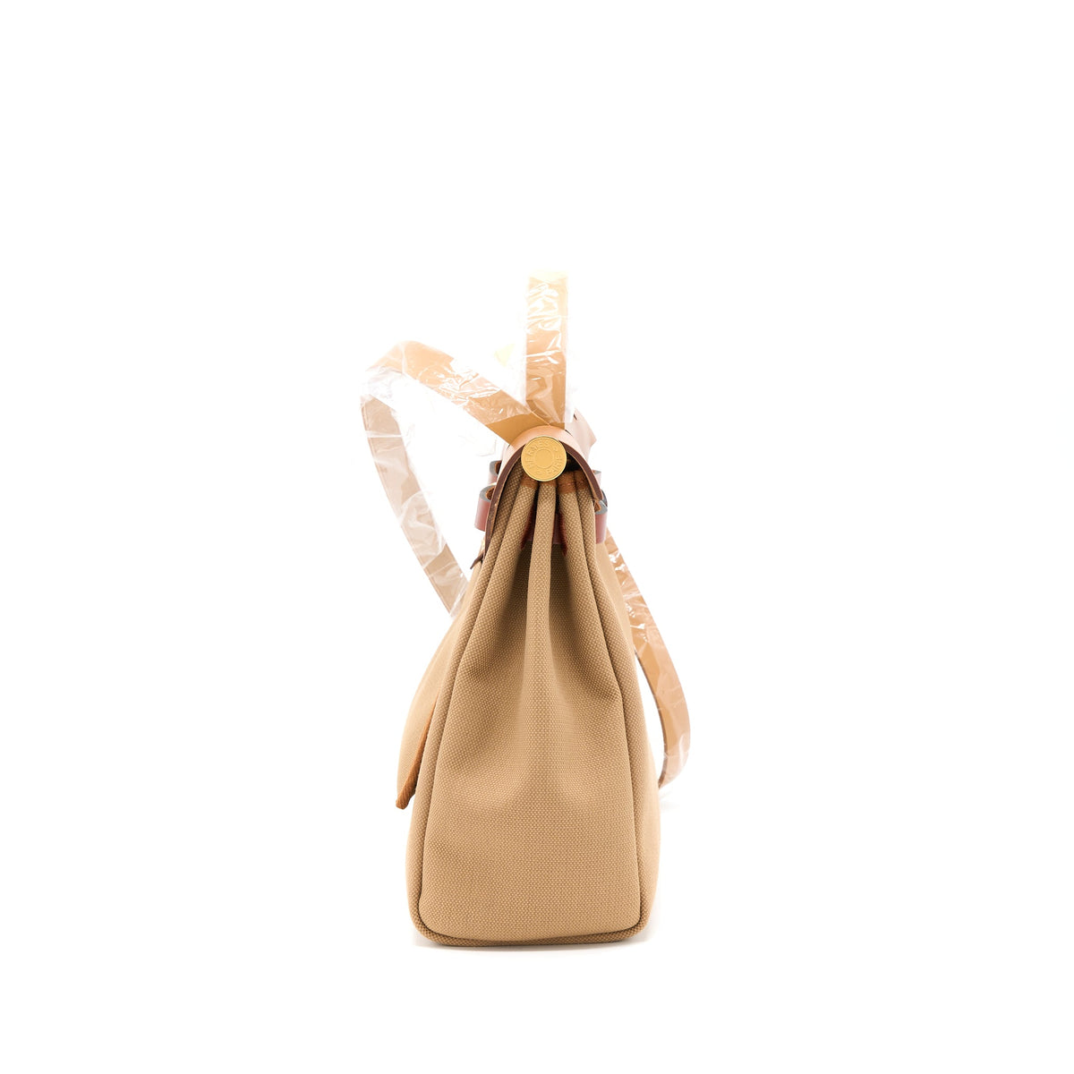 Hermes Herbag Zip 31 Canvas Chai/Sable/Fauve GHW