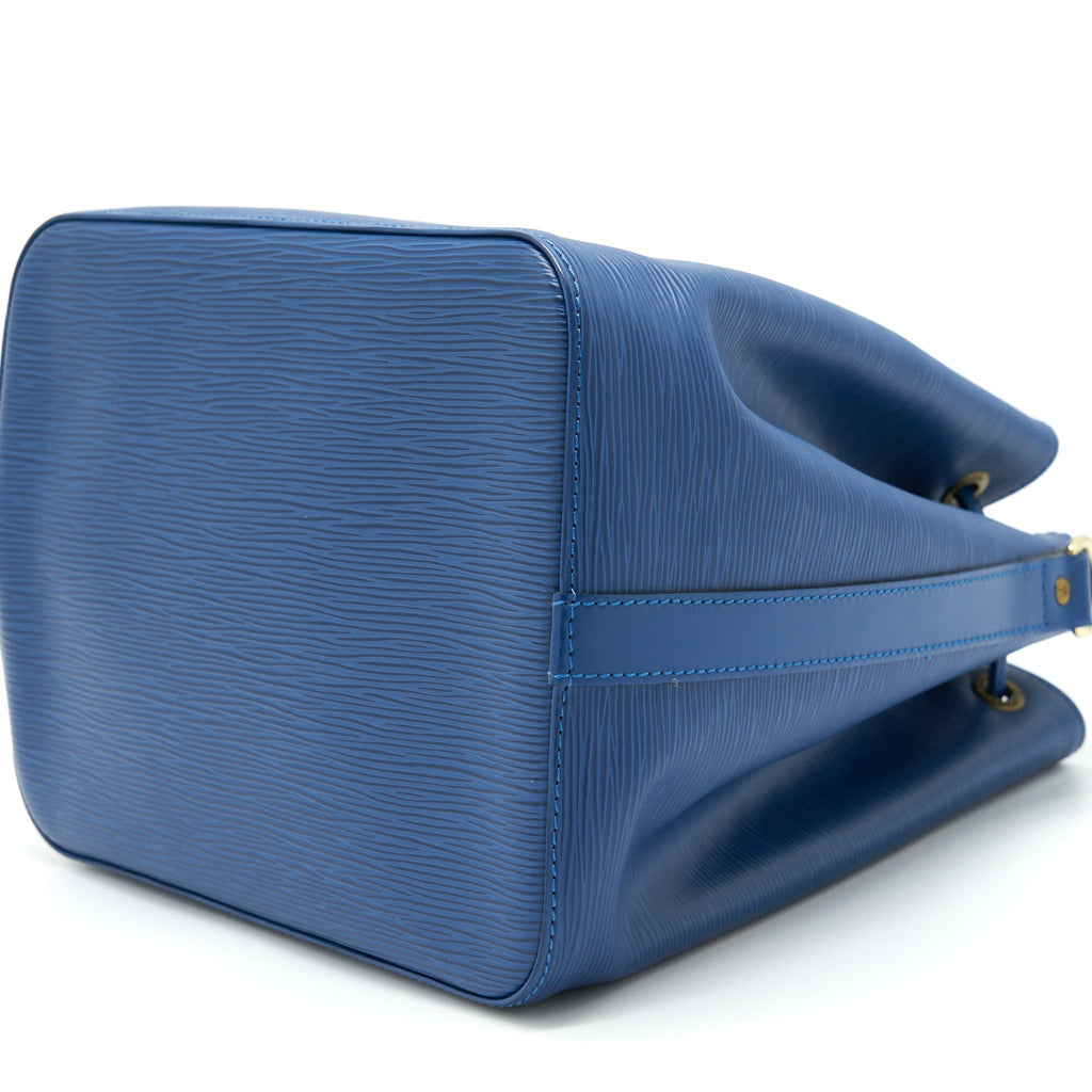 LOUIS VUITTON VINTAGE PETITE NOE EPI BLUE GHW