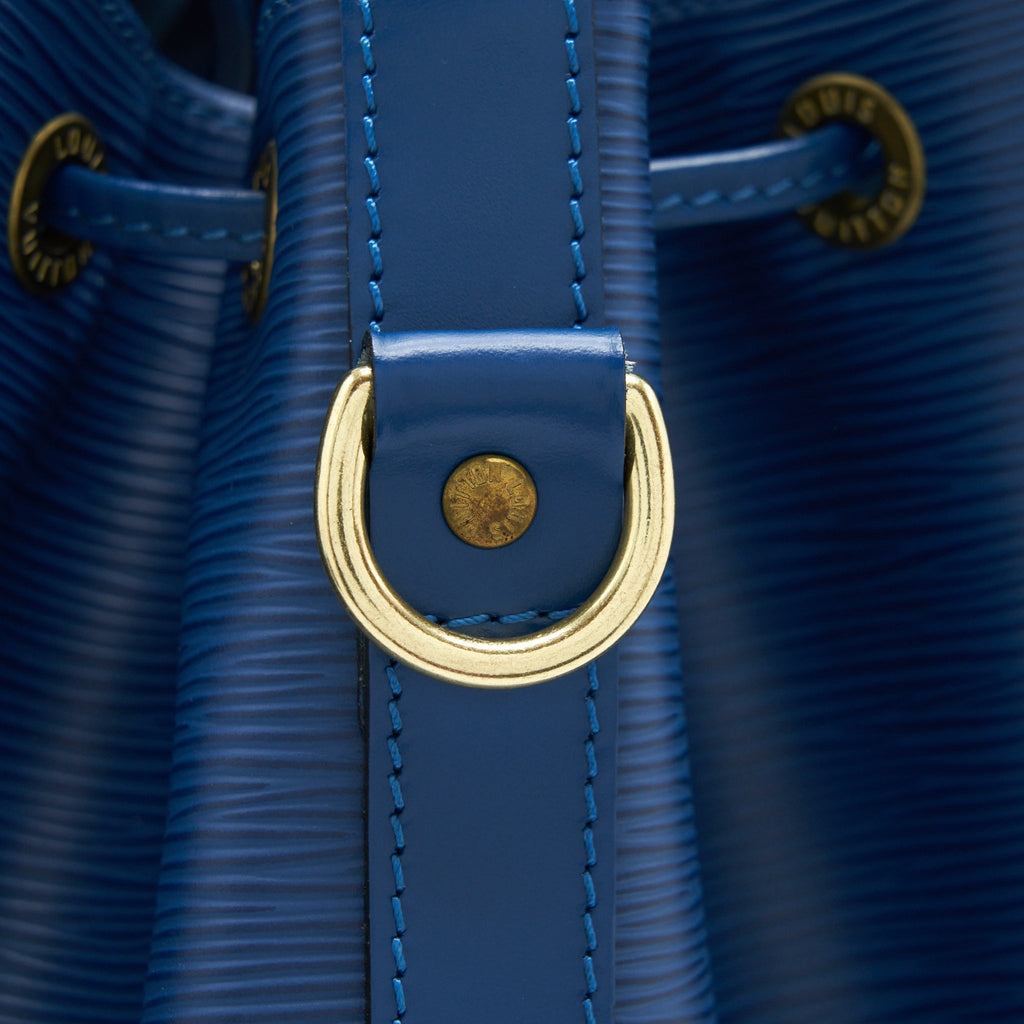 LOUIS VUITTON VINTAGE PETITE NOE EPI BLUE GHW