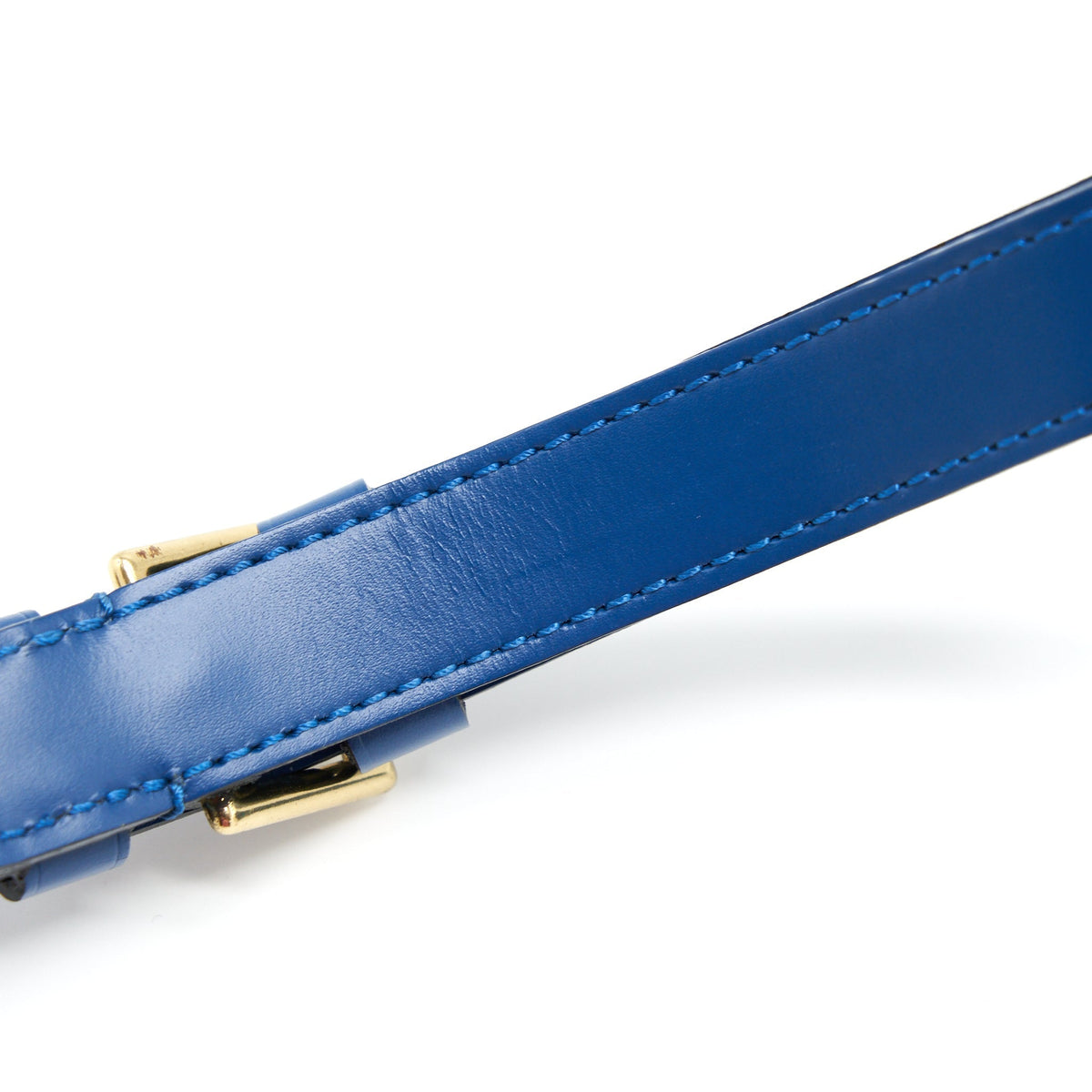 LOUIS VUITTON VINTAGE PETITE NOE EPI BLUE GHW