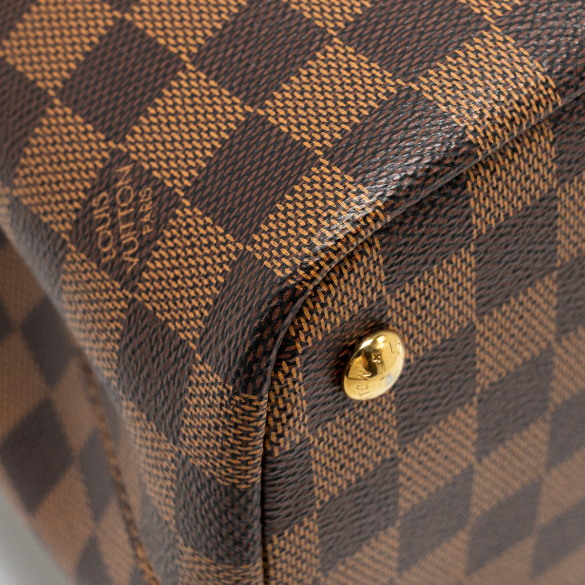 LOUIS VUITTON KENSINGTON DAMIER EBENE CANVAS GHW