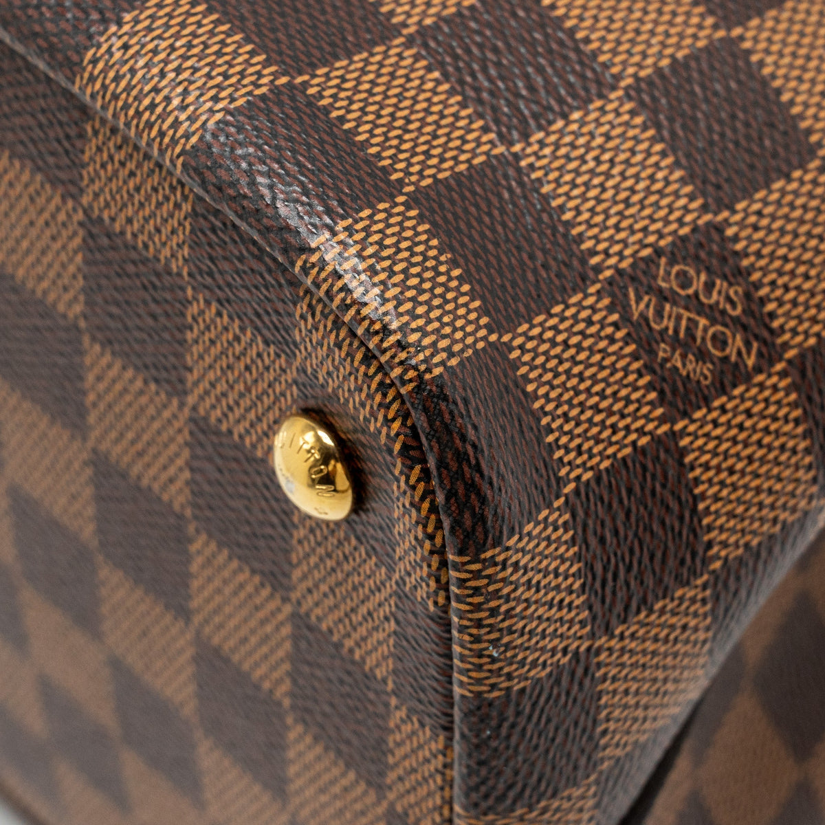 LOUIS VUITTON KENSINGTON DAMIER EBENE CANVAS GHW