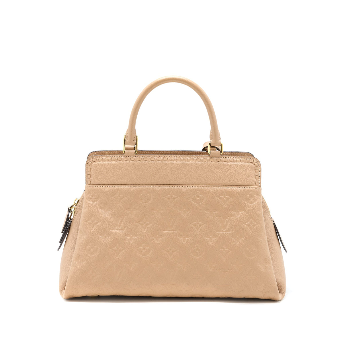 LOUIS VUITTON VOSGES MM MONOGRAM EMPREINTE DARK BEIGE GHW
