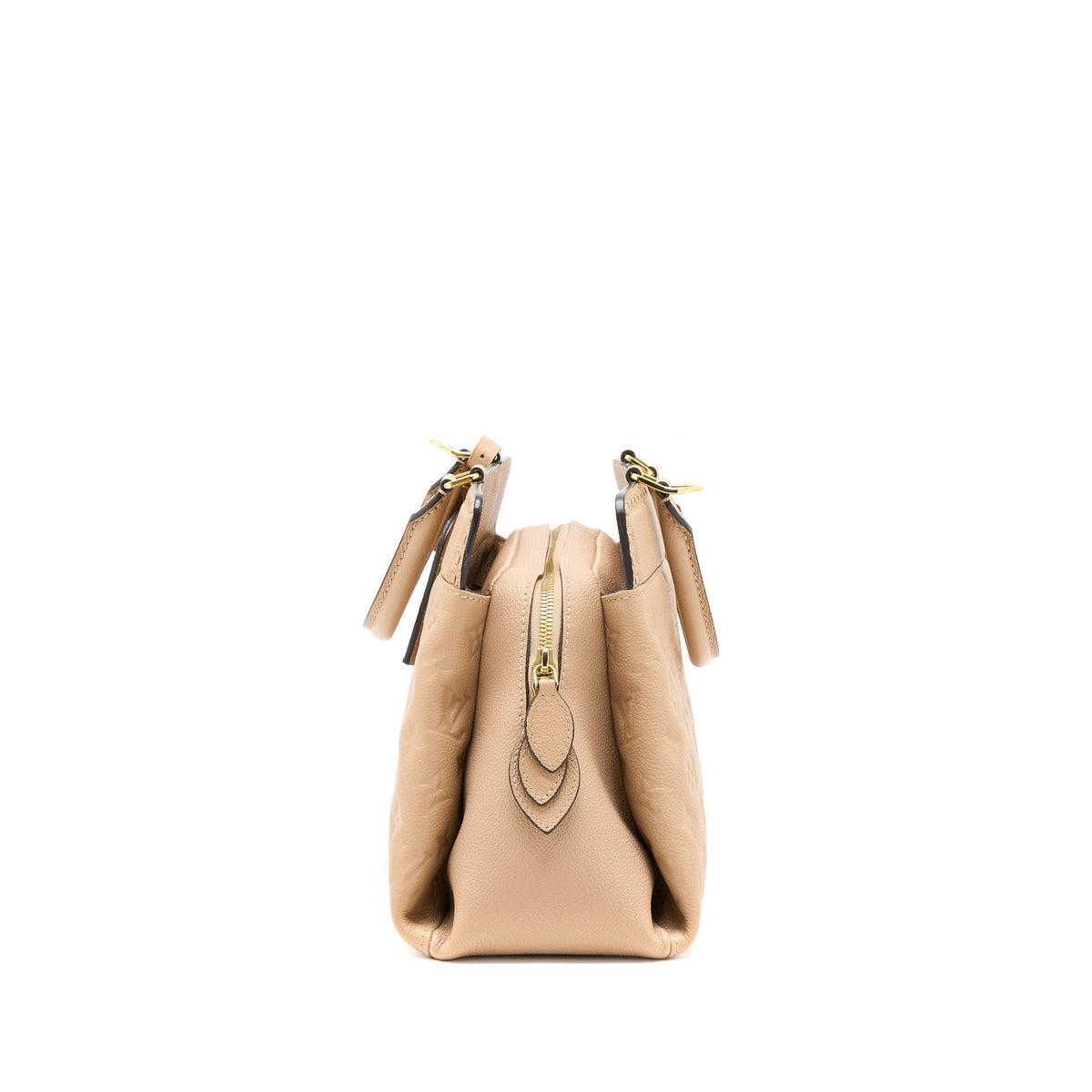 LOUIS VUITTON VOSGES MM MONOGRAM EMPREINTE DARK BEIGE GHW