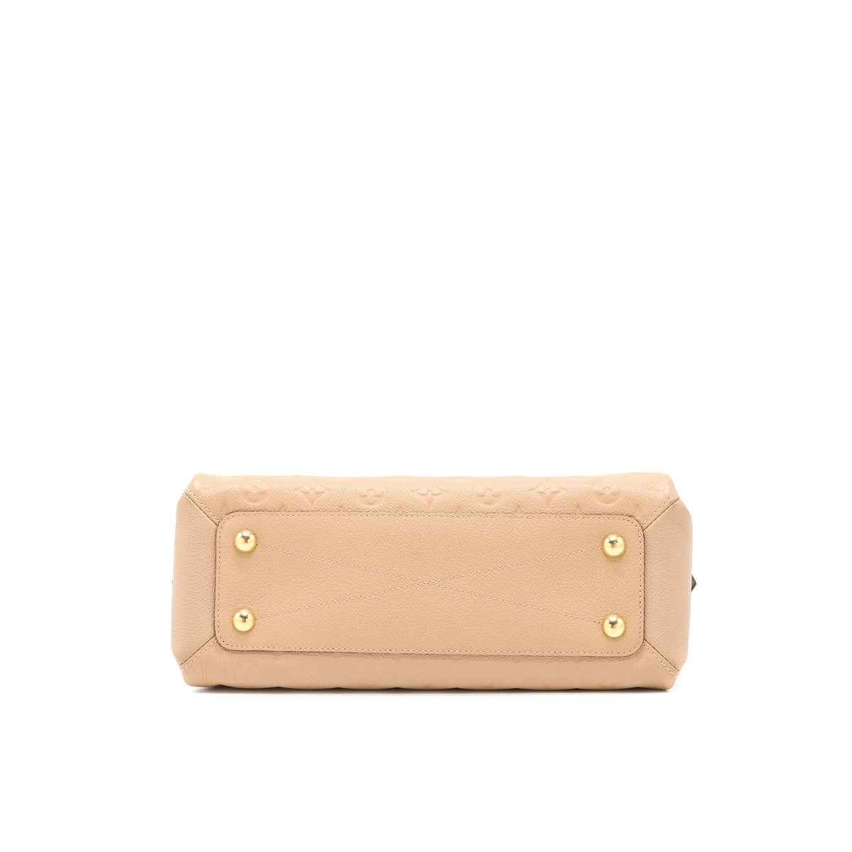 LOUIS VUITTON VOSGES MM MONOGRAM EMPREINTE DARK BEIGE GHW