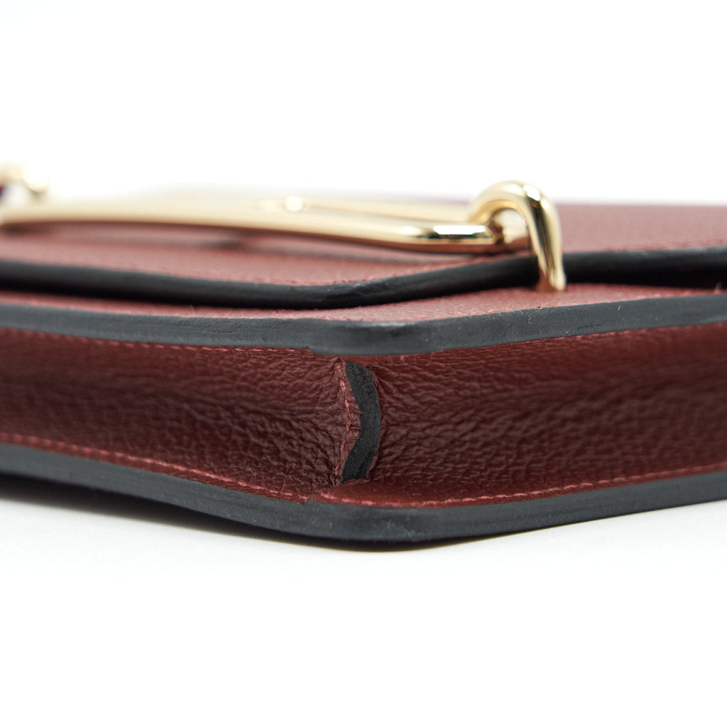 HERMES ROULIS SLIM EVERCOLOR ROUGE H WITH GHW