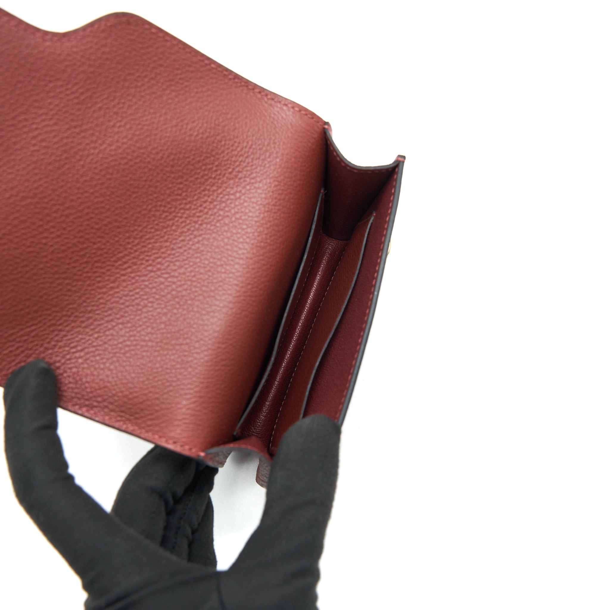HERMES ROULIS SLIM EVERCOLOR ROUGE H WITH GHW