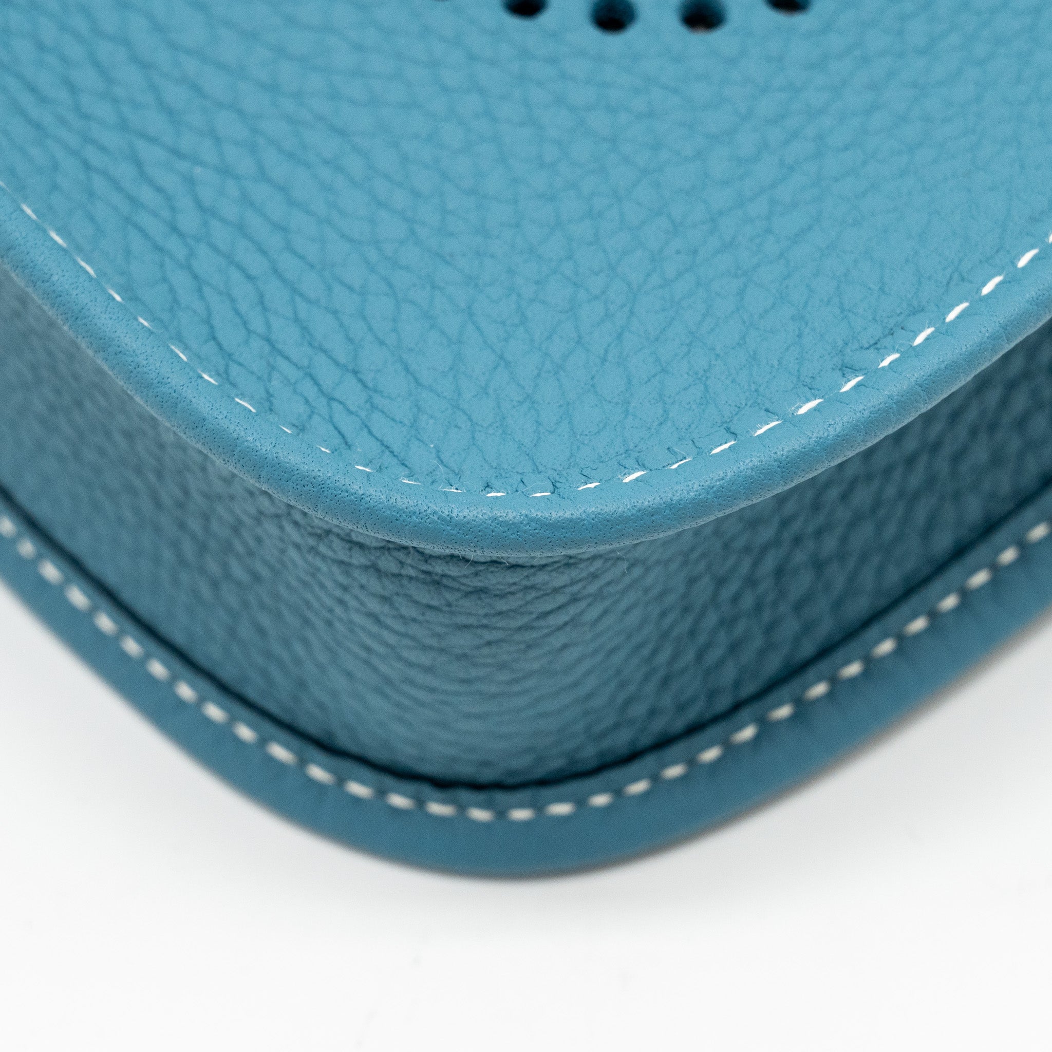 HERMES MINI EVELYNE CLEMENCE NEW BLUE JEAN SHW
