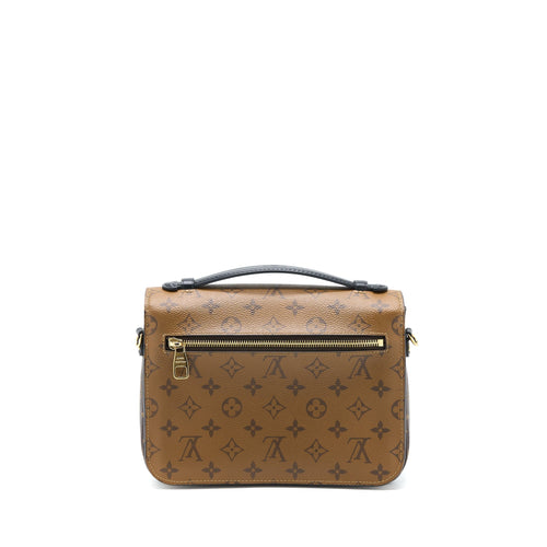 LOUIS VUITTON POCHETTE MÉTIS MONOGRAM REVERSE CANVAS GHW