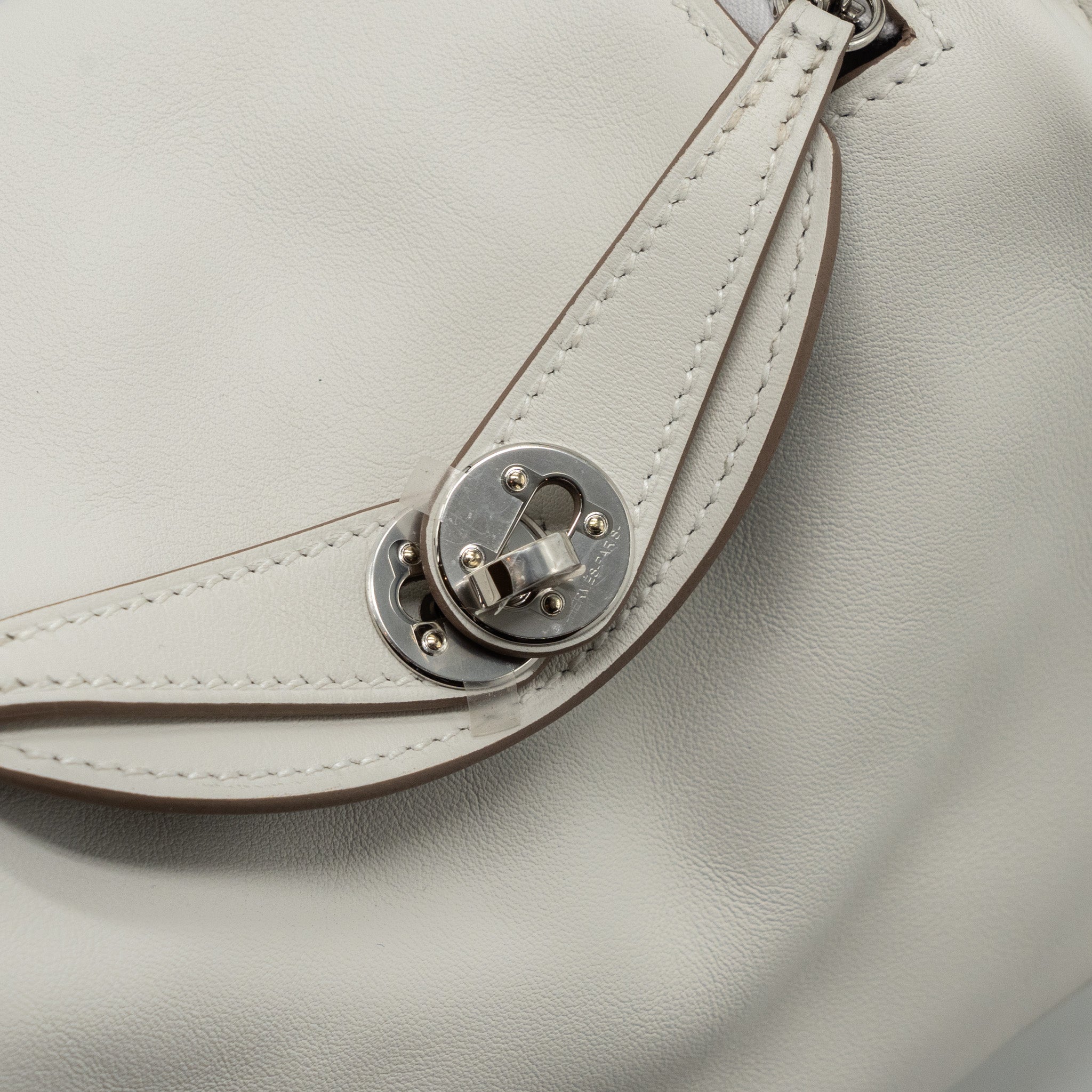 HERMES MINI LINDY SWIFT GRIS PALE / GRIS MEYER SHW