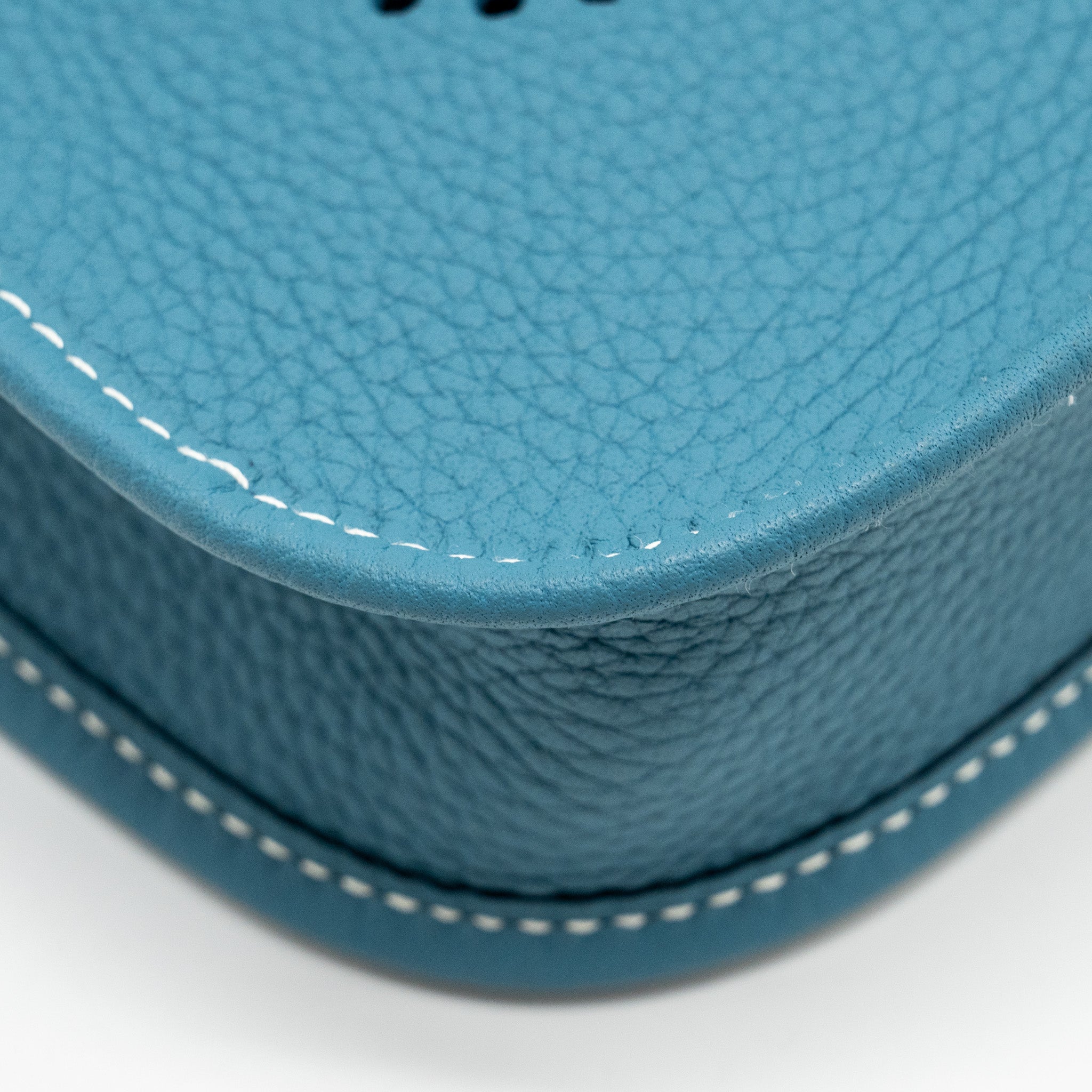 HERMES MINI EVELYNE CLEMENCE NEW BLUE JEAN SHW